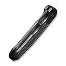 WEKNIFE Starlash Flipper Knife Gray Titanium Handle (3.97" Stonewashed Bohler M390 Blade) WE23011C - 2