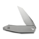 WEKNIFE Tally Flipper Knife Polished Bead Blasted Titanium Handle (3.91" Hand Rubbed Satin Bohler M390 Blade) WE23090-2 - We Knife