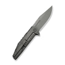 WEKNIFE Temper Flipper Knife Gray Titanium Handle (3.93" Gray Stonewashed Bohler M390 Blade) WE25079-1 - We Knife