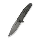 WEKNIFE Temper Flipper Knife Gray Titanium Handle (3.93" Gray Stonewashed Bohler M390 Blade) WE25079-1 - We Knife