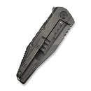 WEKNIFE Temper Flipper Knife Gray Titanium Handle (3.93" Gray Stonewashed Bohler M390 Blade) WE25079-1 - We Knife