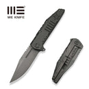 WEKNIFE Temper Flipper Knife Gray Titanium Handle (3.93" Gray Stonewashed Bohler M390 Blade) WE25079-1 - We Knife