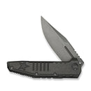 WEKNIFE Temper Flipper Knife Gray Titanium Handle (3.93" Gray Stonewashed Bohler M390 Blade) WE25079-1 - We Knife