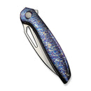 WEKNIFE Tiercel Flipper & Thumb Hole Knife Flamed Titanium Handle (3.24" Satin Finished CPM MagnaCut Blade) WE26021-4 - We Knife