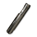 WEKNIFE Tracks Flipper Knife Bronze Titanium Handle (3.88" Hand Rubbed Satin Bohler M390 Blade) WE23059-2 - We Knife