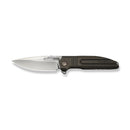 WEKNIFE Tracks Flipper Knife Bronze Titanium Handle (3.88" Hand Rubbed Satin Bohler M390 Blade) WE23059-2 - We Knife