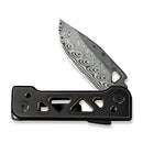 WEKNIFE Tyro Superlock Knife Titanium Handle (2.91" Damasteel Blade) WE24001 - DS1 - We Knife