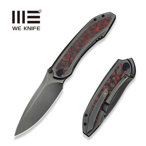 WEKNIFE Winsome Thumb Stud & Front Flipper Knife Titanium