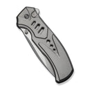 WEKNIFE Zentron Flipper & Thumb Stud & Button Lock Knife Gray Titanium Handle (3.48" Satin Finished Bohler M390 Blade) WE24094 - 2