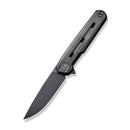 WEKNIFE Navo Flipper Knife Micarta & Titanium Handle (3.25" CPM 20CV Blade) WE22026-1