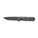 WEKNIFE Navo Flipper Knife Micarta & Titanium Handle (3.25" CPM 20CV Blade) WE22026-1