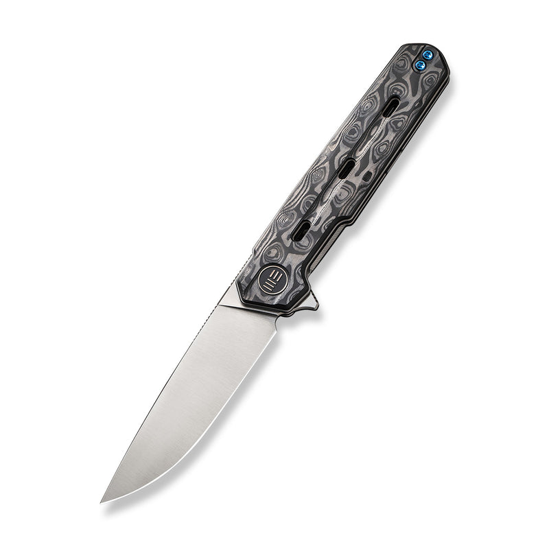 WEKNIFE Navo Flipper Knife Carbon Fiber & Titanium Handle (3.25" CPM 20CV Blade) WE22026-2