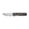 WEKNIFE Navo Flipper Knife Carbon Fiber & Titanium Handle (3.25" CPM 20CV Blade) WE22026-2