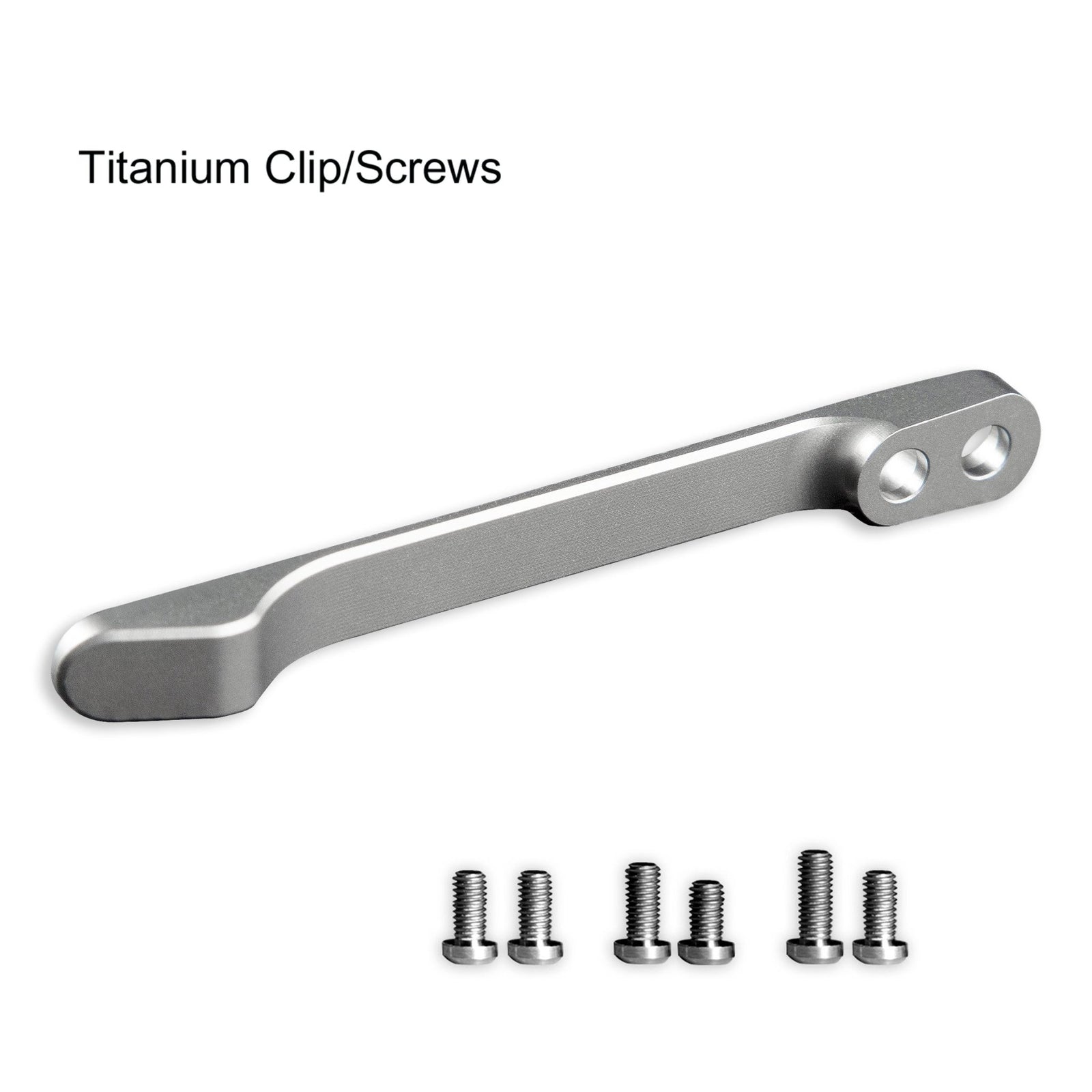 Titanium Pocket Clip with 6PCS Titanium screws – We Knife
