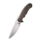 WEKNIFE 037 Flipper Knife Titanium Handle (4.07" M390 Blade) 910A