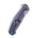 WEKNIFE 037 Flipper Knife Titanium Handle (4.07" M390 Blade) 910B