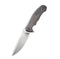 WEKNIFE 037 Flipper Knife Titanium Handle (4.07" M390 Blade) 910C