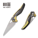 WEKNIFE ÆternA Flipper Knife Titanium Handle With Carbon Fiber Inlay (3.28" M390 Blade) 918C