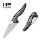 WEKNIFE ÆternA Flipper Knife Titanium Handle With Carbon Fiber Inlay (3.28" M390 Blade) 918D