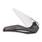 WEKNIFE ÆternA Flipper Knife Titanium Handle With Carbon Fiber Inlay (3.28" M390 Blade) 918D