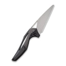 WEKNIFE ÆternA Flipper Knife Titanium Handle With Carbon Fiber Inlay (3.28" M390 Blade) 918D