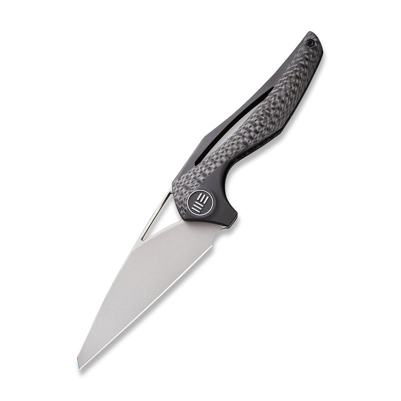 WEKNIFE ÆternA Flipper Knife Titanium Handle With Carbon Fiber Inlay (3.28" M390 Blade) 918D