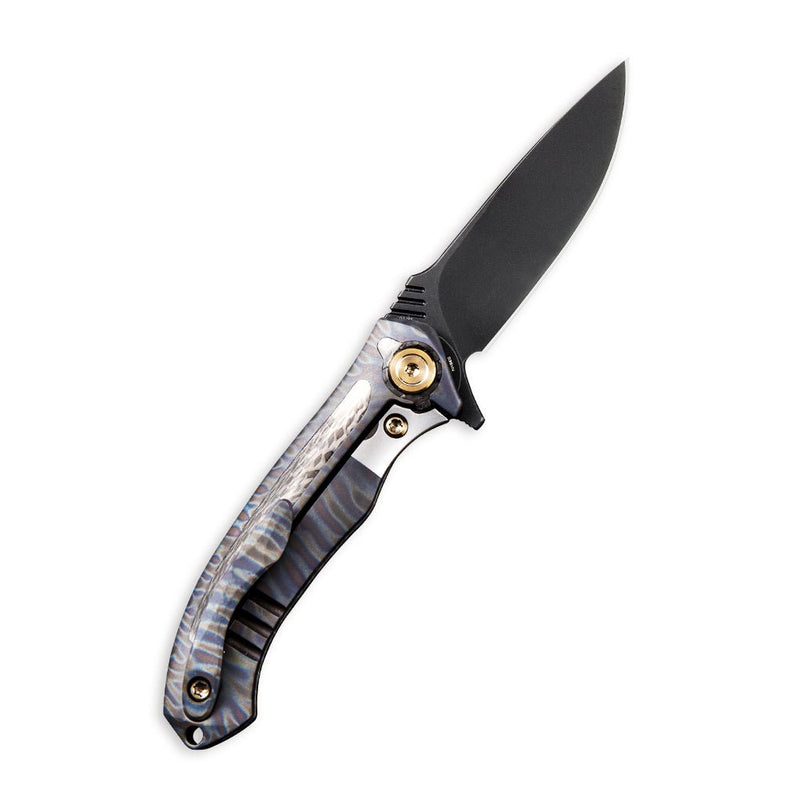 WEKNIFE Anodyne Flipper Knife Titanium Handle With Carbon Fiber Inlay (2.35" CPM S35VN Blade) | Freeshipping - We Knife