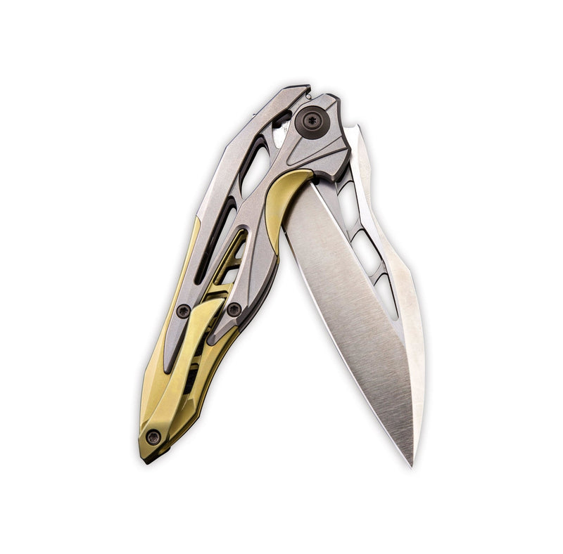 WEKNIFE Arrakis Flipper Knife Titanium Handle (3.45" M390 Blade) - We Knife