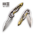 WEKNIFE Arrakis Flipper Knife Titanium Handle (3.45" M390 Blade) - We Knife