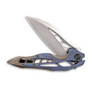 WEKNIFE Arrakis Flipper Knife Titanium Handle (3.45" M390 Blade) | Freeshipping - We Knife