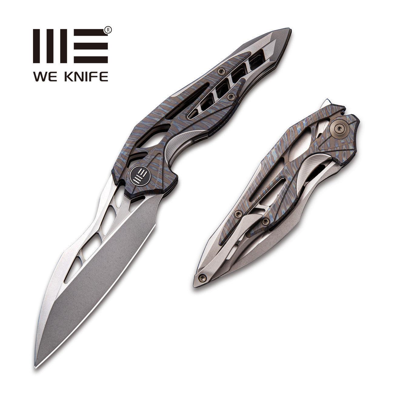 WEKNIFE Arrakis Flipper Knife Titanium Handle (3.45