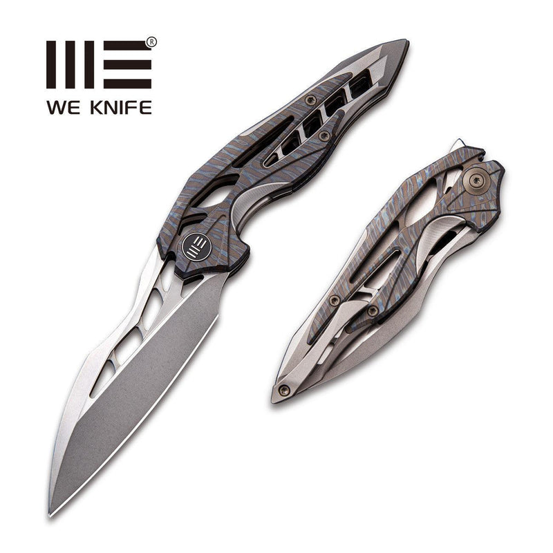 WEKNIFE Arrakis Flipper Knife Titanium Handle (3.45" M390 Blade) | Freeshipping - We Knife