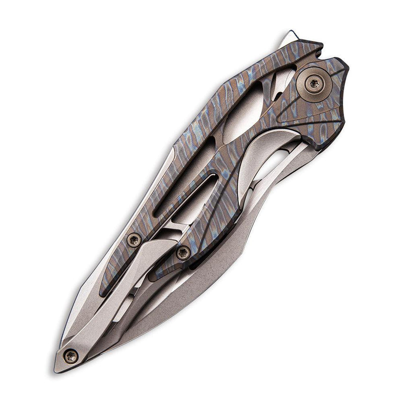 WEKNIFE Arrakis Flipper Knife Titanium Handle (3.45" M390 Blade) | Freeshipping - We Knife