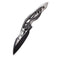 WEKNIFE Arrakis Flipper Knife Titanium & Carbon Fiber Handle (3.45" M390 Blade) 906CF-D