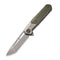 WEKNIFE Arsenal Flipper Knife Titanium Handle With G10 Integral Spacer (3.56" CPM 20CV Blade) | Freeshipping - We Knife