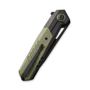 WEKNIFE Arsenal Flipper Knife Titanium Handle With G10 Integral Spacer (3.56" CPM 20CV Blade) | Freeshipping - We Knife