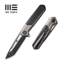 WEKNIFE Arsenal Flipper Knife Titanium Handle With G10 Integral Spacer (3.56" CPM 20CV Blade) | Freeshipping - We Knife