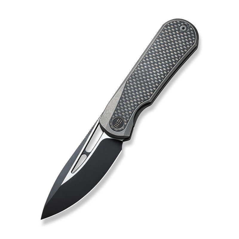 WEKNIFE Baloo Flipper Knife Titanium Handle With Carbon Fiber Inlay (3.31" CPM 20CV) WE21033-2