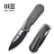 WEKNIFE Baloo Flipper Knife Titanium Handle With Carbon Fiber Inlay (3.31" CPM 20CV) WE21033-2