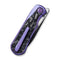 WEKNIFE Baloo Flipper Knife Titanium & Carbon Fiber Handle (3.31" CPM 20CV) WE21033-3