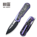 WEKNIFE Baloo Front Flipper & Thumb Hole Knife Titanium & Carbon Fiber Handle (3.31" CPM 20CV) WE21033-3