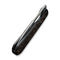 WEKNIFE Baloo Front Flipper & Thumb Hole Knife Titanium & Carbon Fiber Handle (3.31" Damasteel) WE21033-DS1