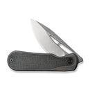 WEKNIFE Baloo Front Flipper & Thumb Hole Knife Titanium & Micarta Handle (3.31" CPM 20CV) WE21033-4