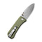 WEKNIFE Banter Flipper / Thumb Studs Knife G10 Handle (2.9" S35VN Blade) | Freeshipping - We Knife