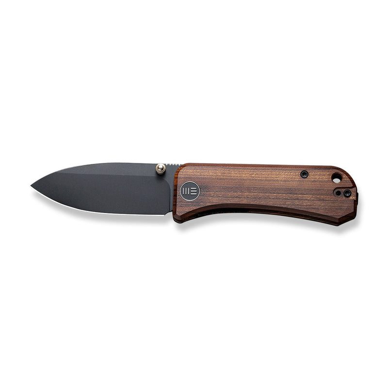 WEKNIFE Banter Thumb Stud Knife Wood Handle (2.9" CPM S35VN Blade) 2004K