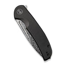 WEKNIFE Beacon Flipper Knife Titanium Handle (3.48" Damascus Blade) | Freeshipping - We Knife
