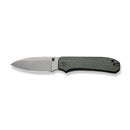 WEKNIFE Big Banter Thumb Stud Knife Micarta Handle (3.69" CPM 20CV) WE21045-2