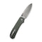 WEKNIFE Big Banter Thumb Stud Knife Micarta Handle (3.69" CPM 20CV) WE21045-2