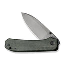 WEKNIFE Big Banter Thumb Stud Knife Micarta Handle (3.69" CPM 20CV) WE21045-2