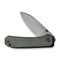 WEKNIFE Big Banter Thumb Stud Knife Micarta Handle (3.69" CPM 20CV) WE21045-2